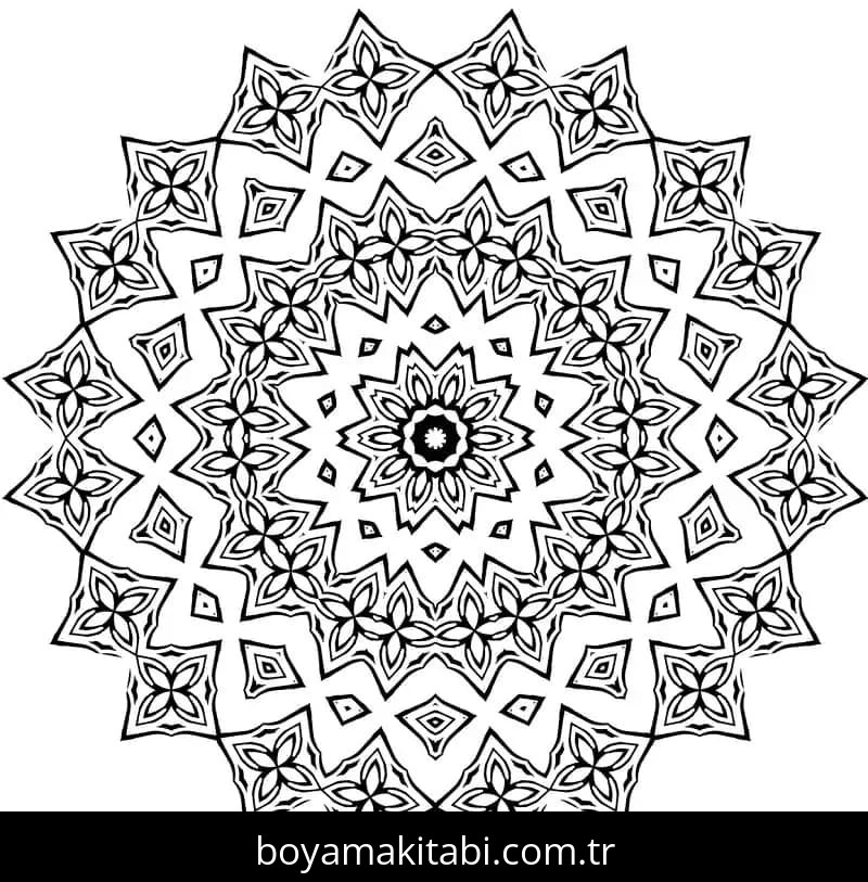 Çiçek Mandala
