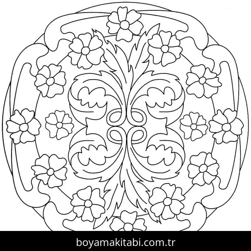 Çiçek Mandala