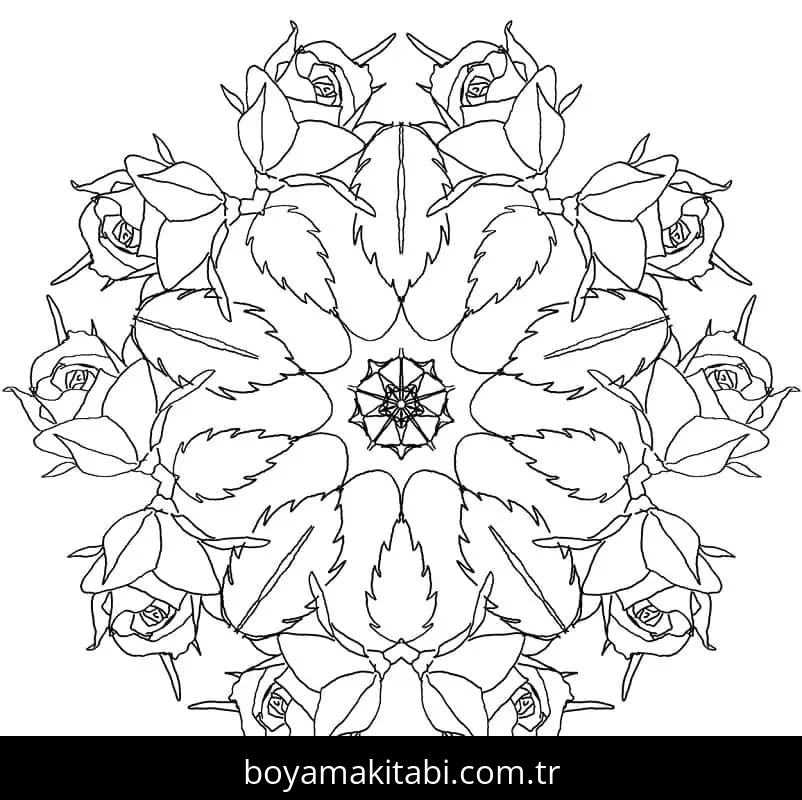 Çiçek Mandala