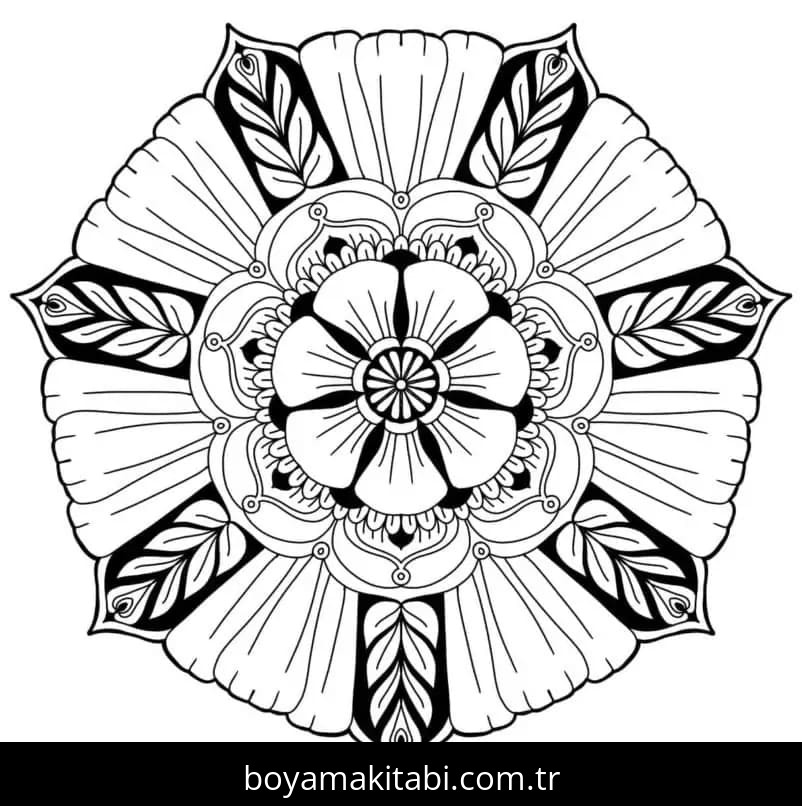 Çiçek Mandala