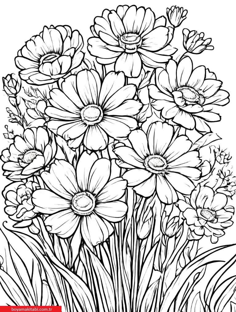 Sanatsal Yabani Çiçekler