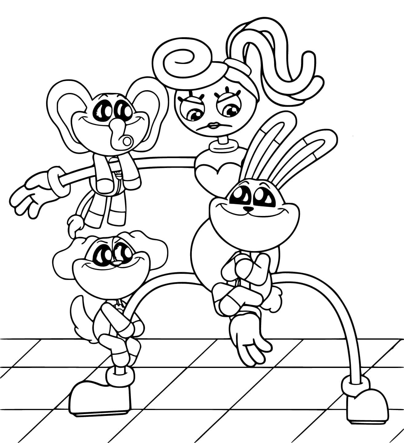 Smiling Critters